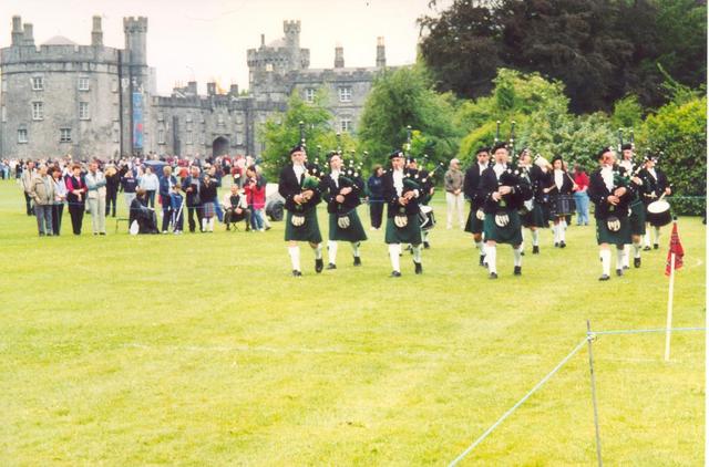 All Ireland pipeband Competition 7/3/02